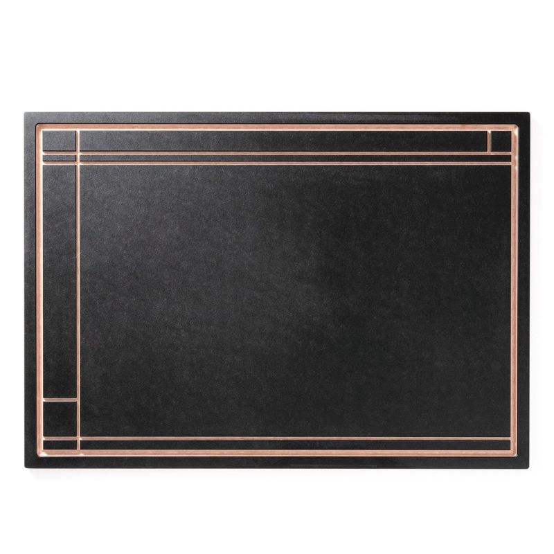 Frank Lloyd Wright® Cut &amp; Serve Boards – Slate/Natural – 9.75″ × 6.875″
