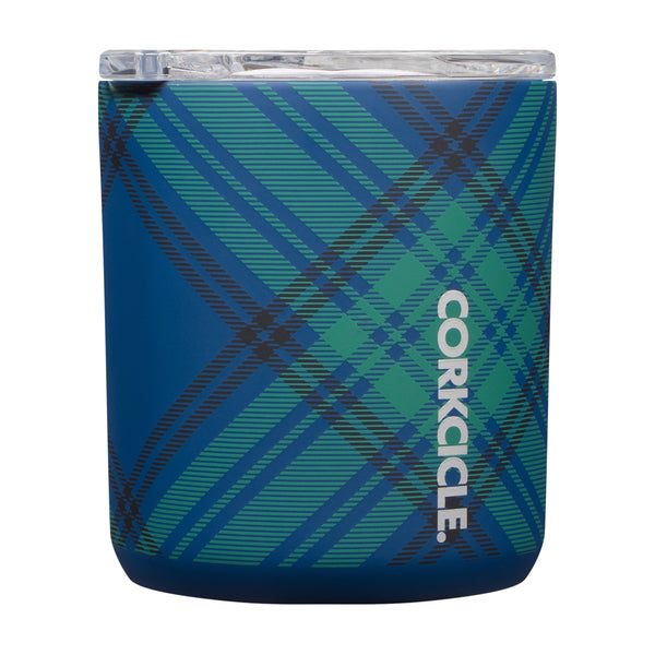 Corkcicle Buzz Cup 12oz, Blackwatch Plaid