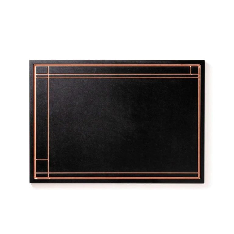 Frank Lloyd Wright® Cut &amp; Serve Boards – Slate/Natural – 19.5″ × 13.75″