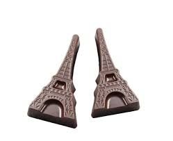 Guyaux · Eiffel Towers, Milk Chocolate 33%, Ind Wrapped