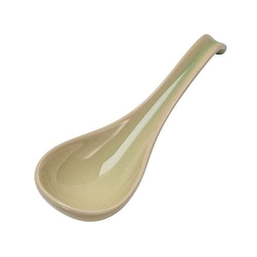 5.9&quot;L Porcelain Soup Spoon Light Green (10/240)