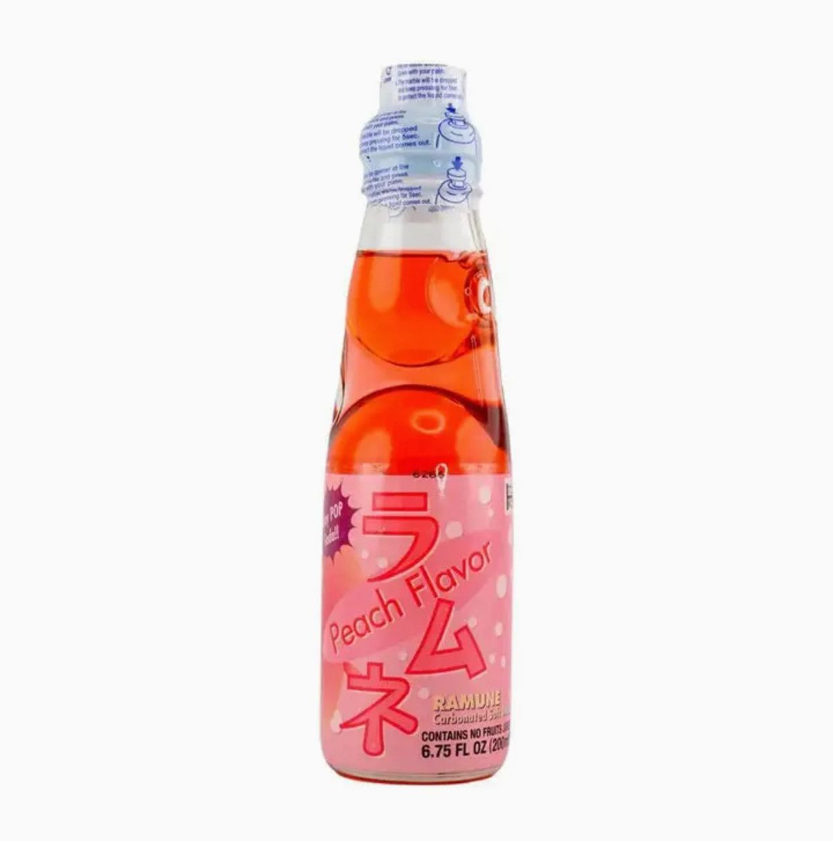 Fuji Soda (Ramune) Peach 200ml (Japan)
