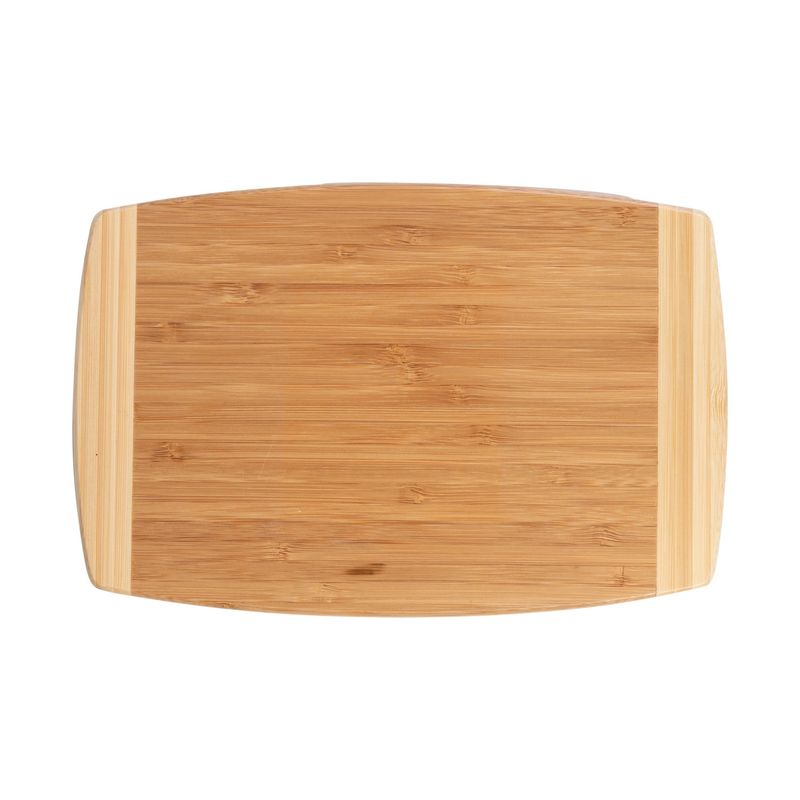 Joyce Chen Small Burnished Bamboo Cutting Board, 6×9 Inches