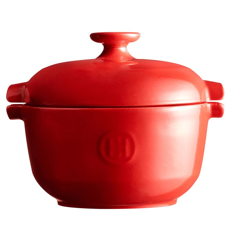 Rice Pot – 8 × 7 × 8.46 in | 2.65 Q – Burgundy