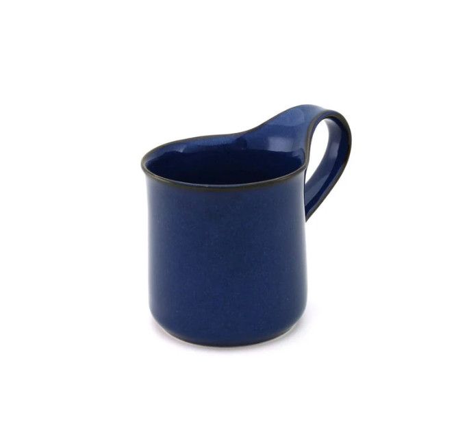 Bee House Ceramic Cafe Mug 10 Oz - Blueberry