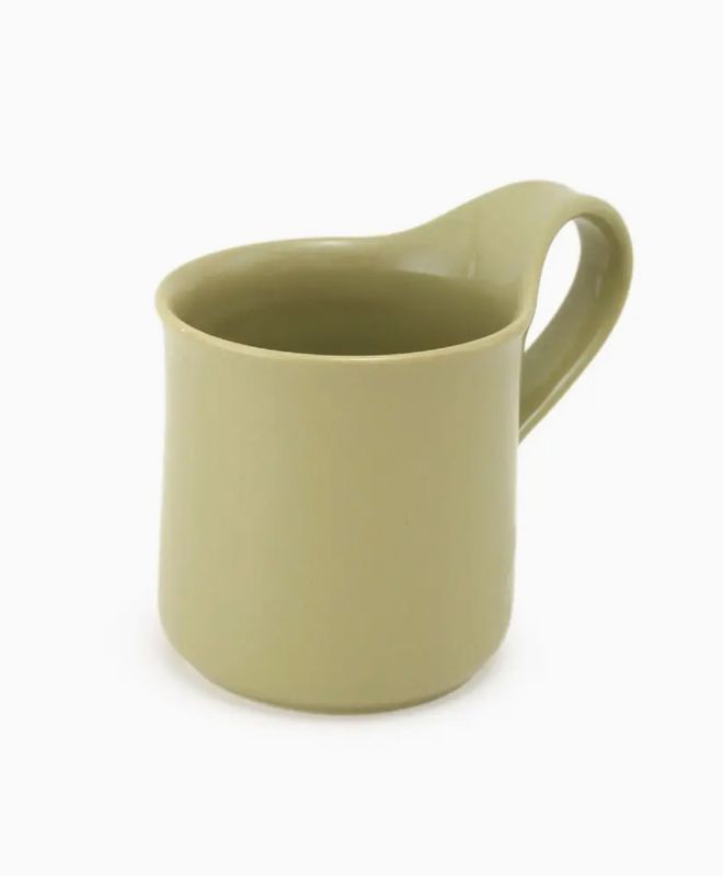 Bee House Ceramic Cafe Mug 10 Oz - Artichoke