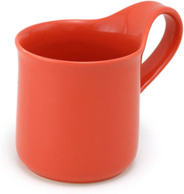 Bee House Ceramic Cafe Mug 10 Oz - Carrot