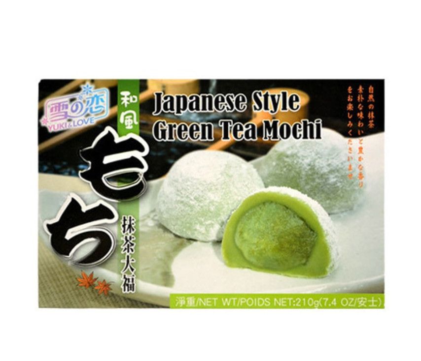 Japanese Matcha Green Tea Daifuku Mochi