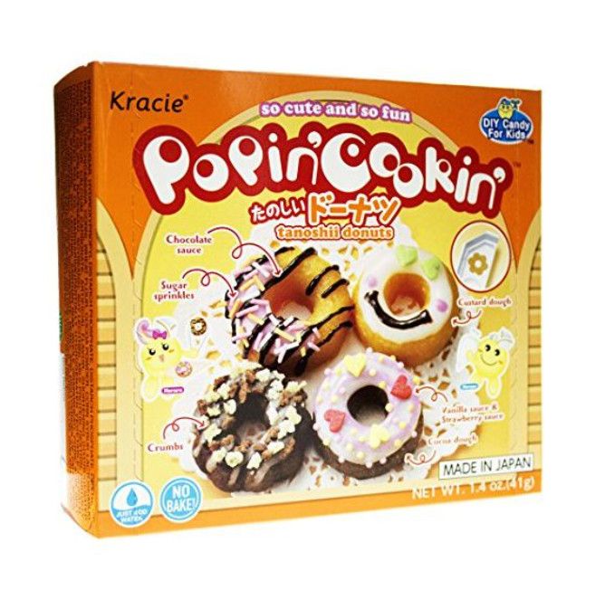 Popin&#39; Cookin&#39;Kit Soft Donuts DIY Candy 41g