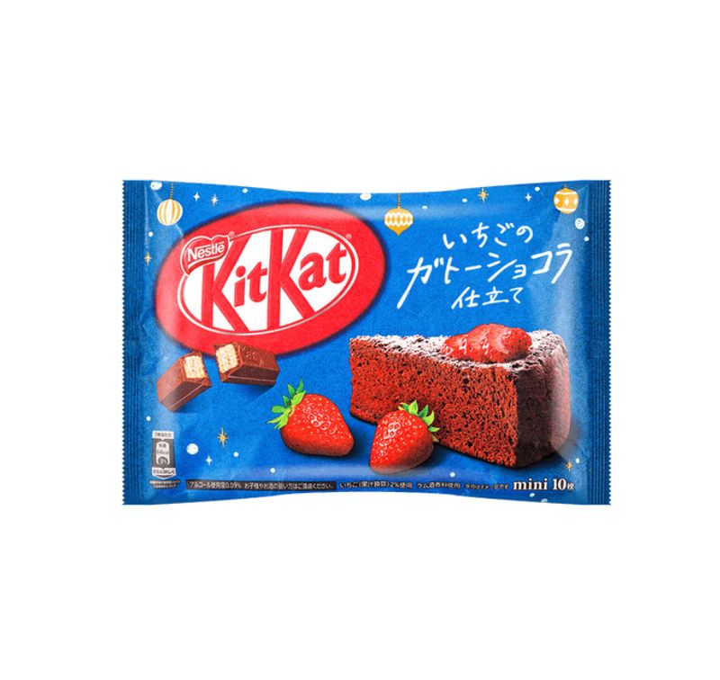 Japanese KitKat Sandwich Wafer Cookies Strawberry Chocolate Cake