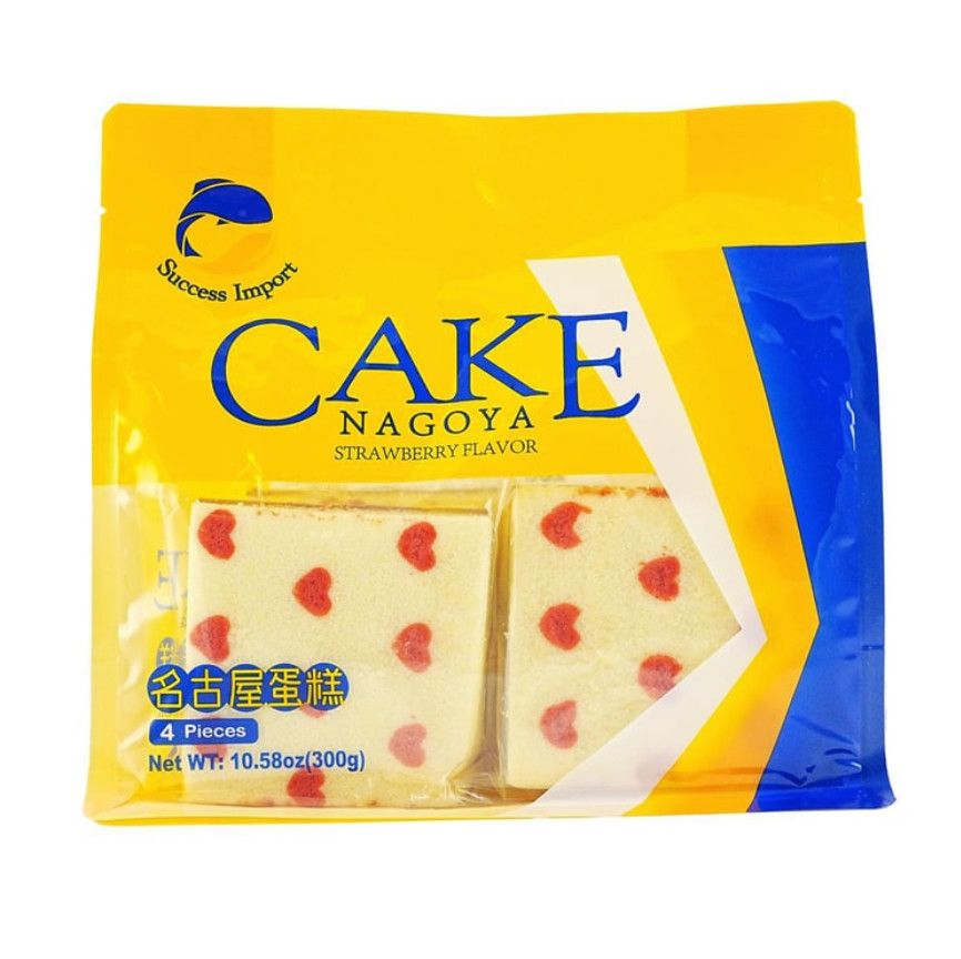 Nagoya Cake Strawberry Flavor 10.58 oz
