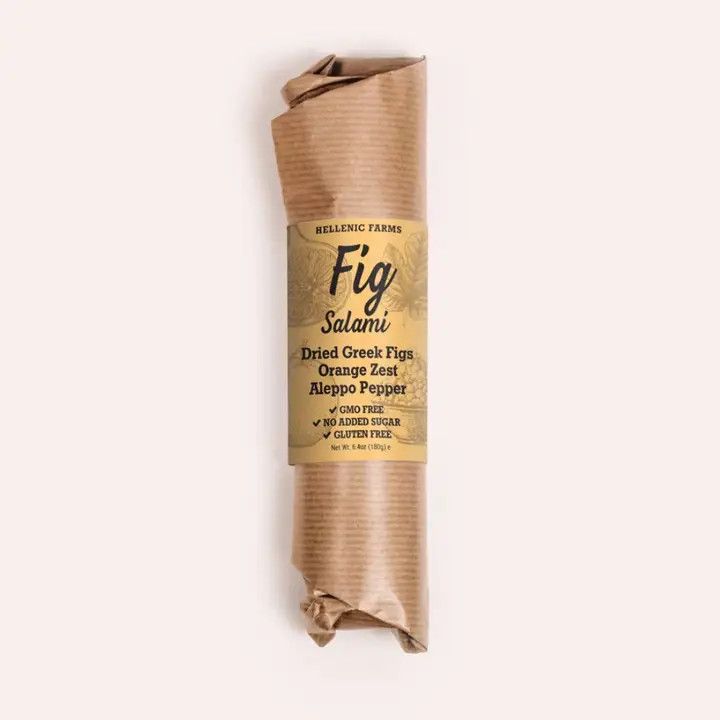 Vegan Fig Salami - Orange Zest &amp; Aleppo Pepper