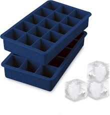 Perfect Cube Ice Trays (Set of 2) – Deep Indigo