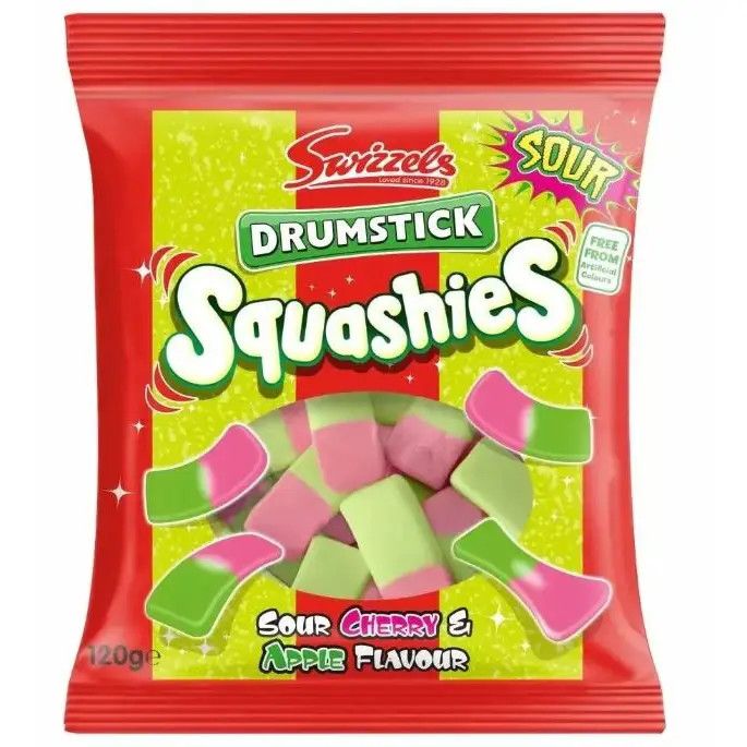 Limited Import - Squashies Sour Cherry &amp; Apple