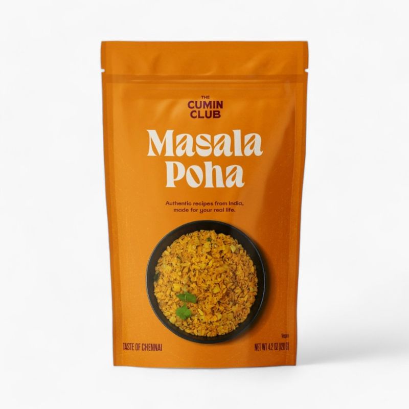 Masala Poha - Ready To Eat Indian Meal Kit