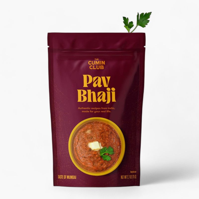 Pav Bhaji - Ready To Eat Indian Meal Kit