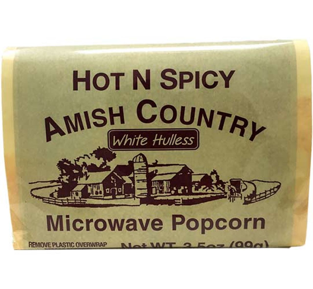 Single Hot N Spicy Microwave Popcorn Bag