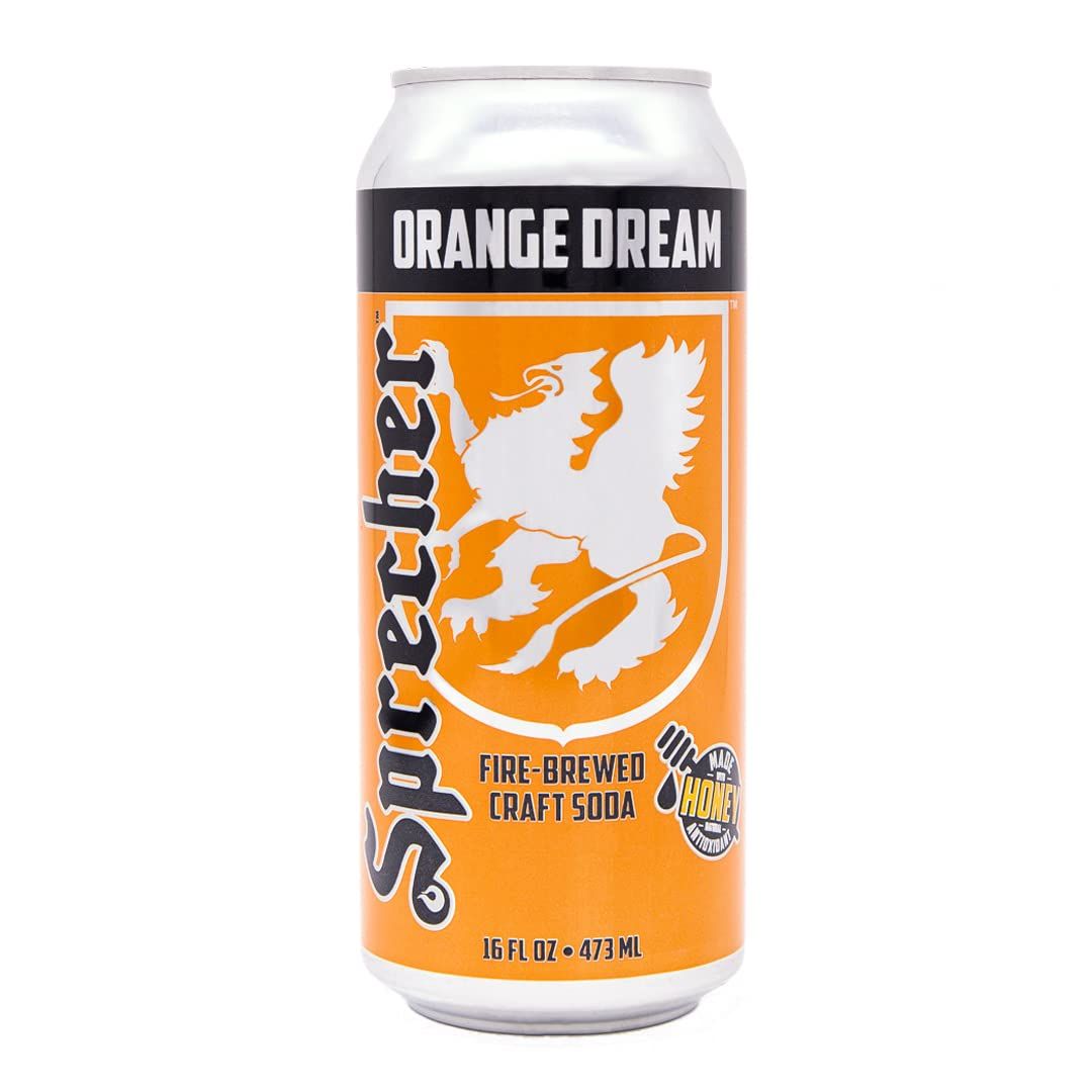 Sprecher Orange Dream Soda- Can