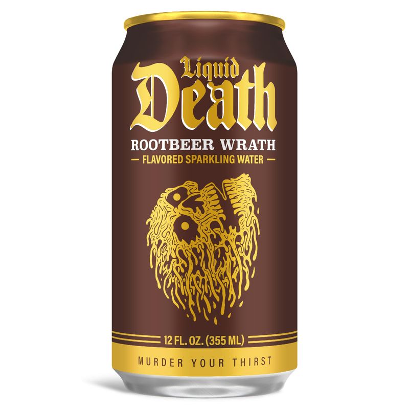 Liquid Death Rootbeer Wrath, 12 oz.