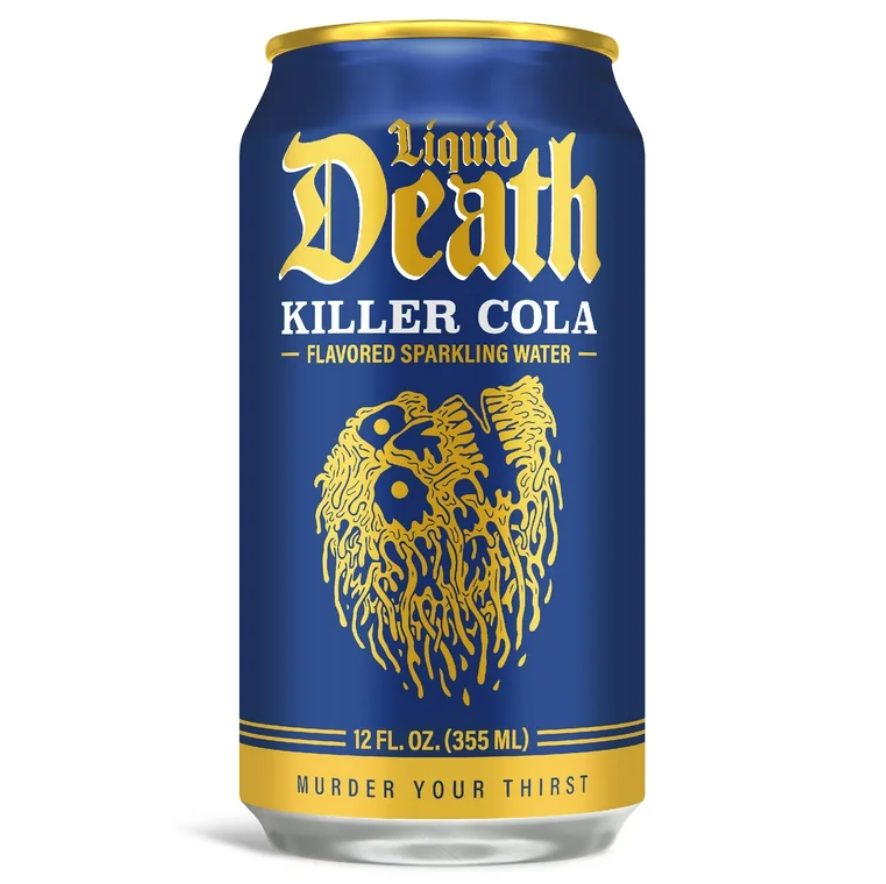 Liquid Death Killer Cola, 12 oz.