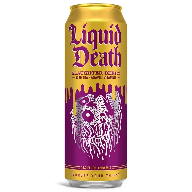 Liquid Death Slaughter Berry, 12 oz.