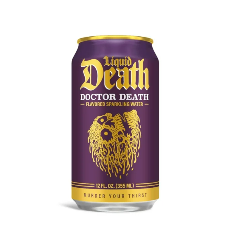 Liquid Death Doctor Death, 12 oz.