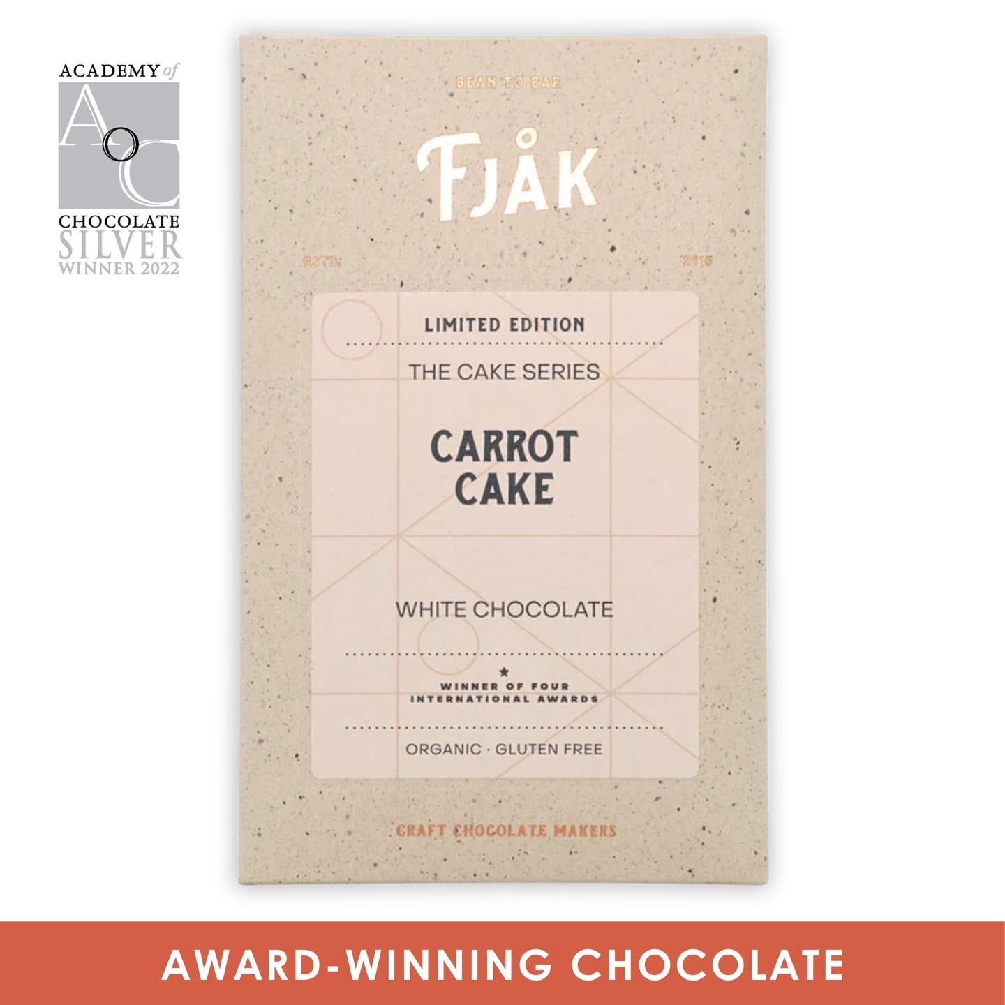 Fjåk White Chocolate Carrot Cake (Cake Series)