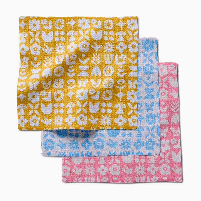Scandi Spring Dishcloth Set