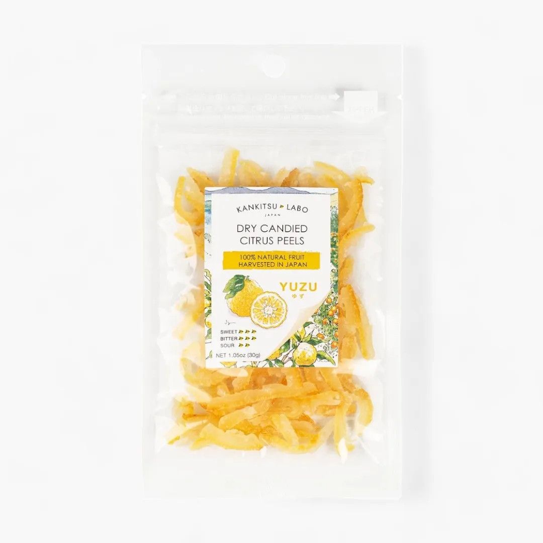 Dry Candied Yuzu Peel (1.05 oz)