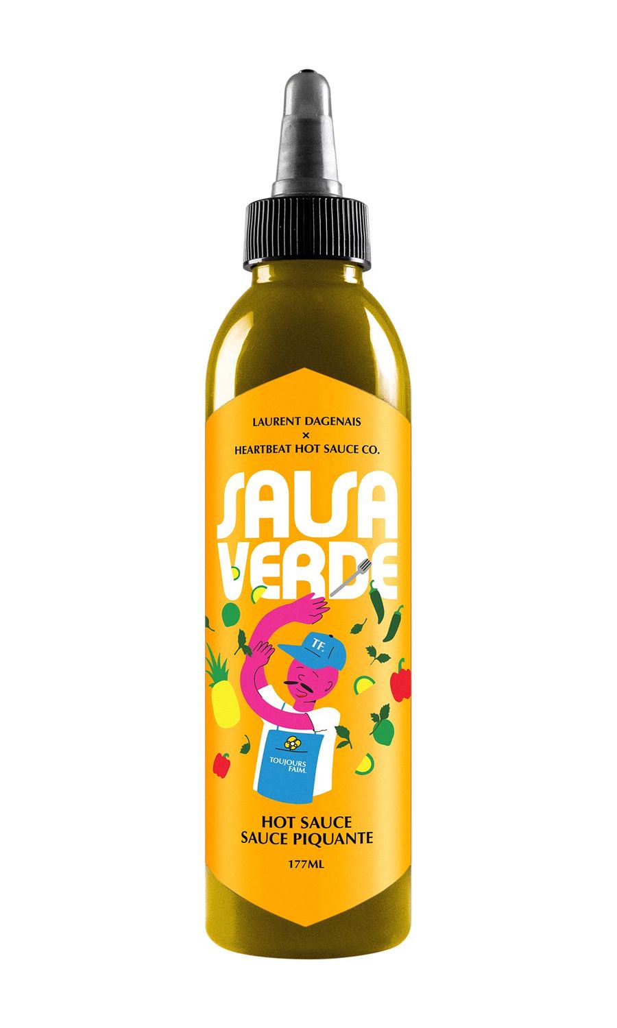 Heartbeat Hot Sauce, Salsa Verde
