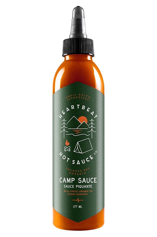 Heartbeat Hot Sauce, Camp Sauce | Hot Shots Distributing