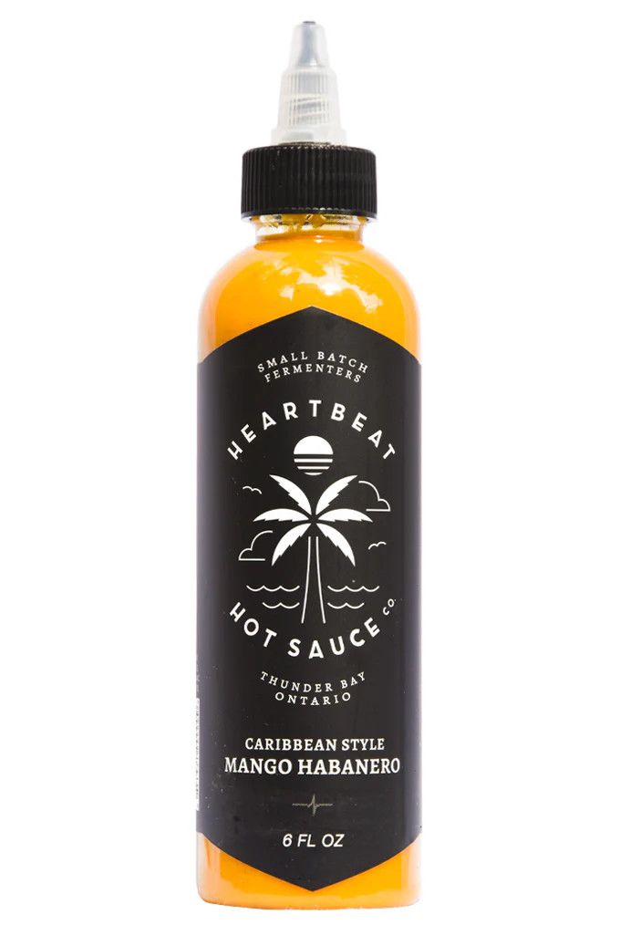 Heartbeat Hot Sauce, Caribbean Style Mango Habanero