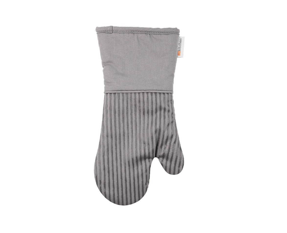 Silicone Mitt - Steel