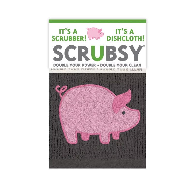 SCRUBSY Cloth - Pig