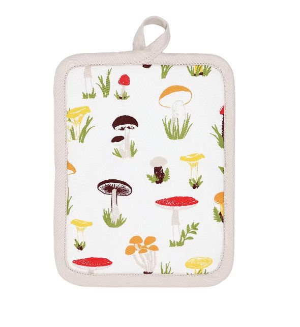 Designer Potholder - Shrooms
