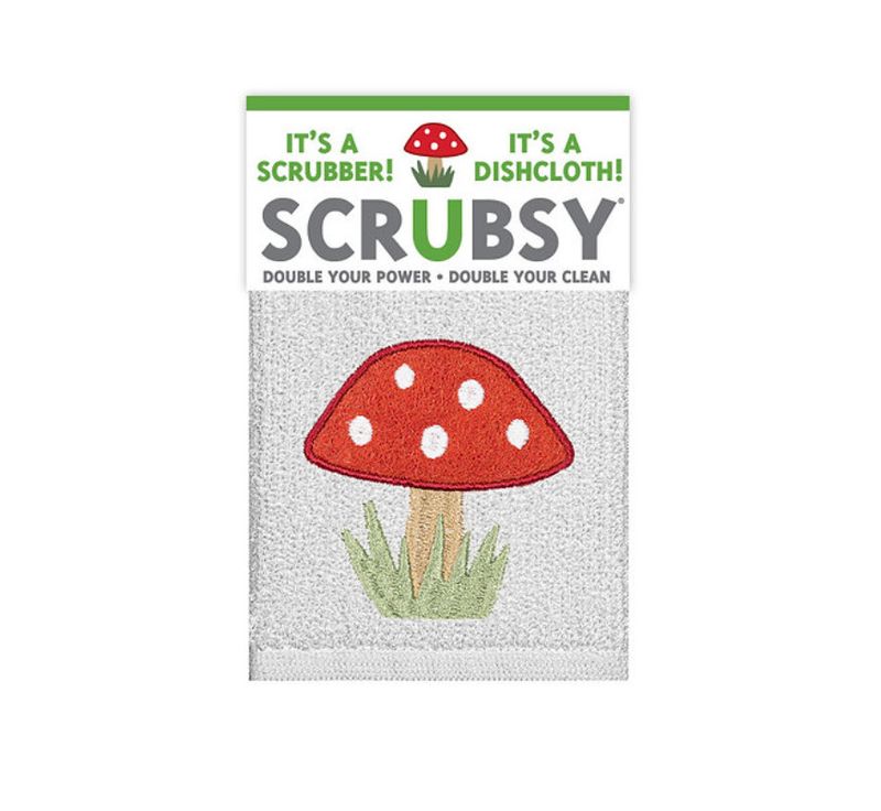 SCRUBSY Cloth - Mushroom