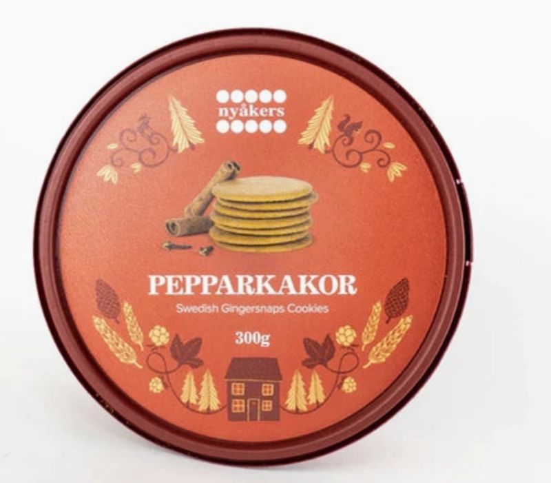 Nyakers Original Gingersnaps Red Tub 10.58oz