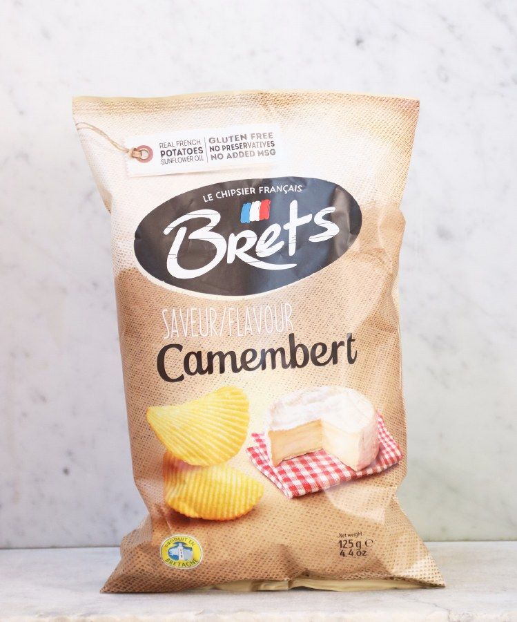 Brets Potato chips  Camembert cheese