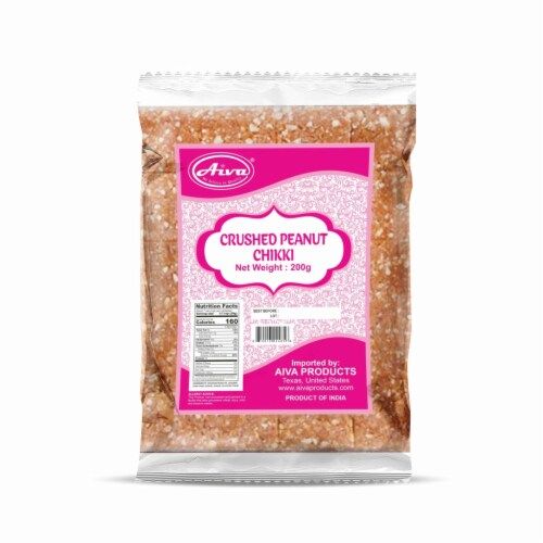 Crushed Peanut Chikki (Crushed Peanut Bar)