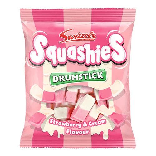 Swizzels Squashies Strawberry &amp; Cream 120g (UK)