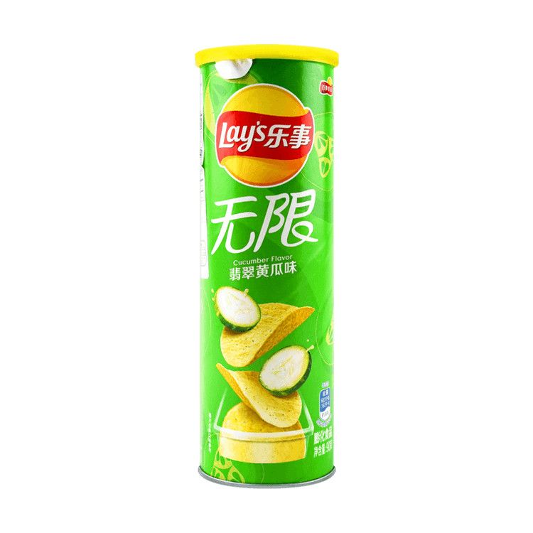 Cucumber Stax Potato Chips, 3.17oz