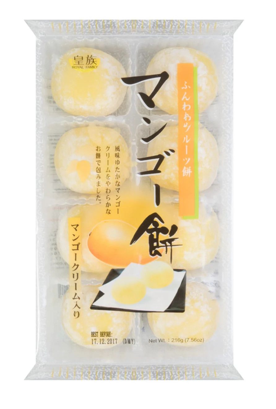 Mango Mochi Rice Cakes - 8 Pieces, 7.61oz