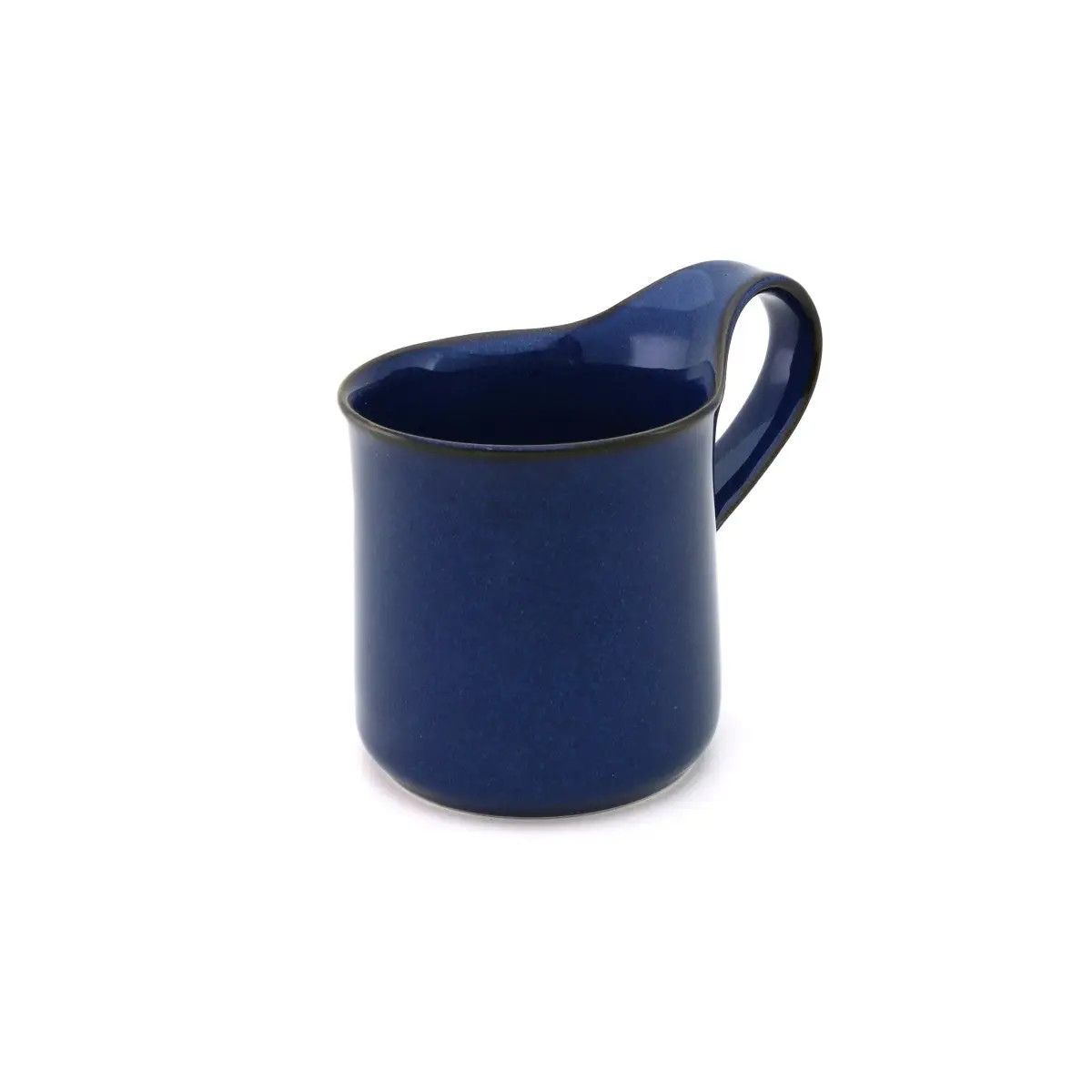 Bee House Ceramic Cafe Mug 10 Oz - Jeans Blue