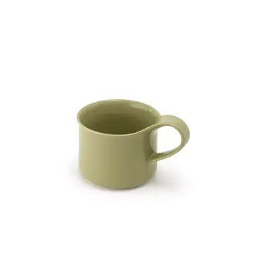 Bee House Ceramic Cafe Mug 6.8 Oz - Olive