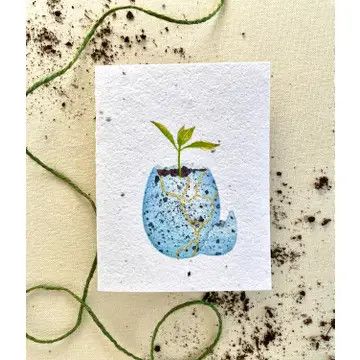 Beauty from Ashes Plantable Wellness Mix Seed Card