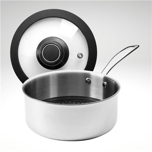 CeramicQR Saucepan w/ Lid 8&quot; dia.