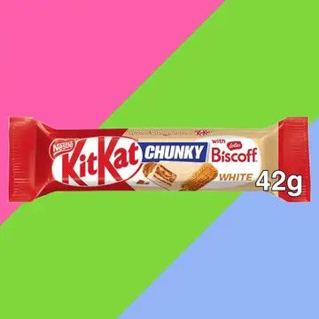 KitKat Chunky Lotus Biscoff White Bar