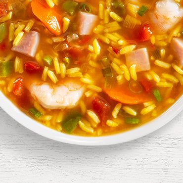 New Orleans Front Porch Creole Jambalaya Soup | Frontier Soup