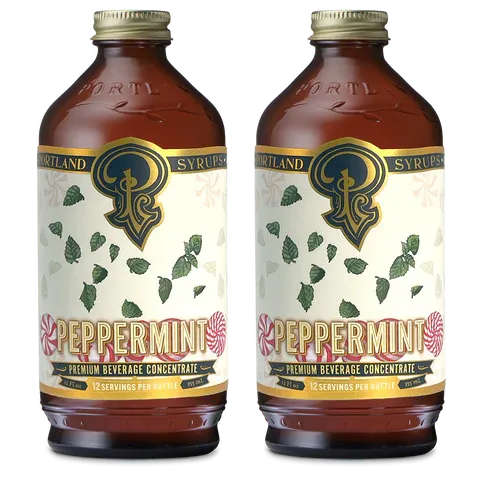 Peppermint  Simple Syrup, 3.4 oz