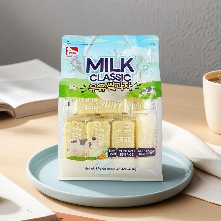 Milk Flavored Rice Crackers 8.46 o